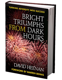 Book cover: Bright Triumphs From Dark Hours by David Heenan